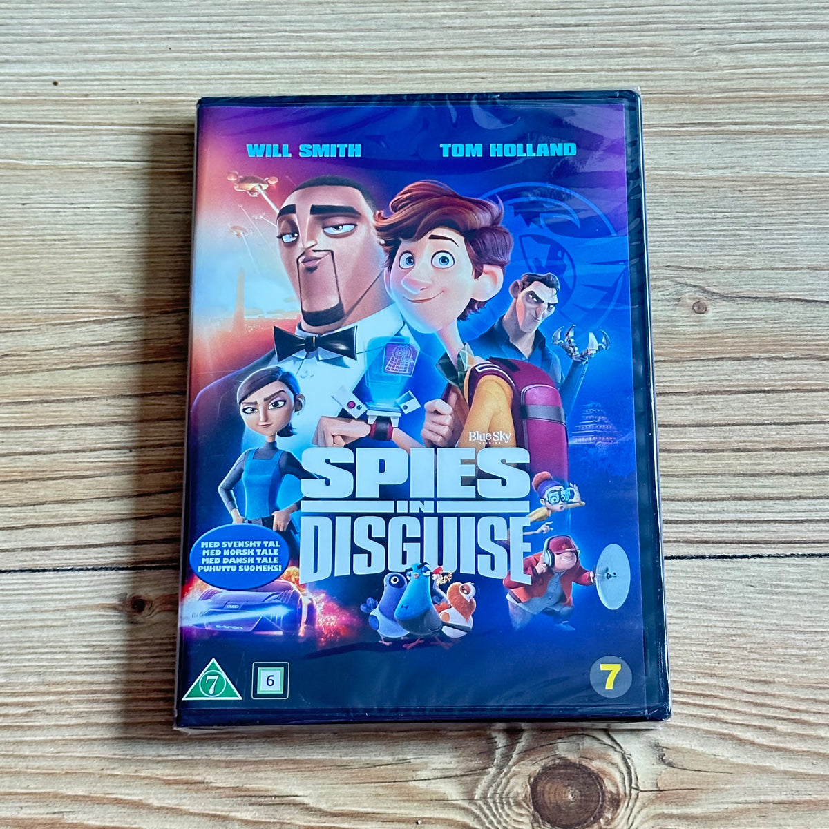 Spies in disguise (DVD) Ny i plast