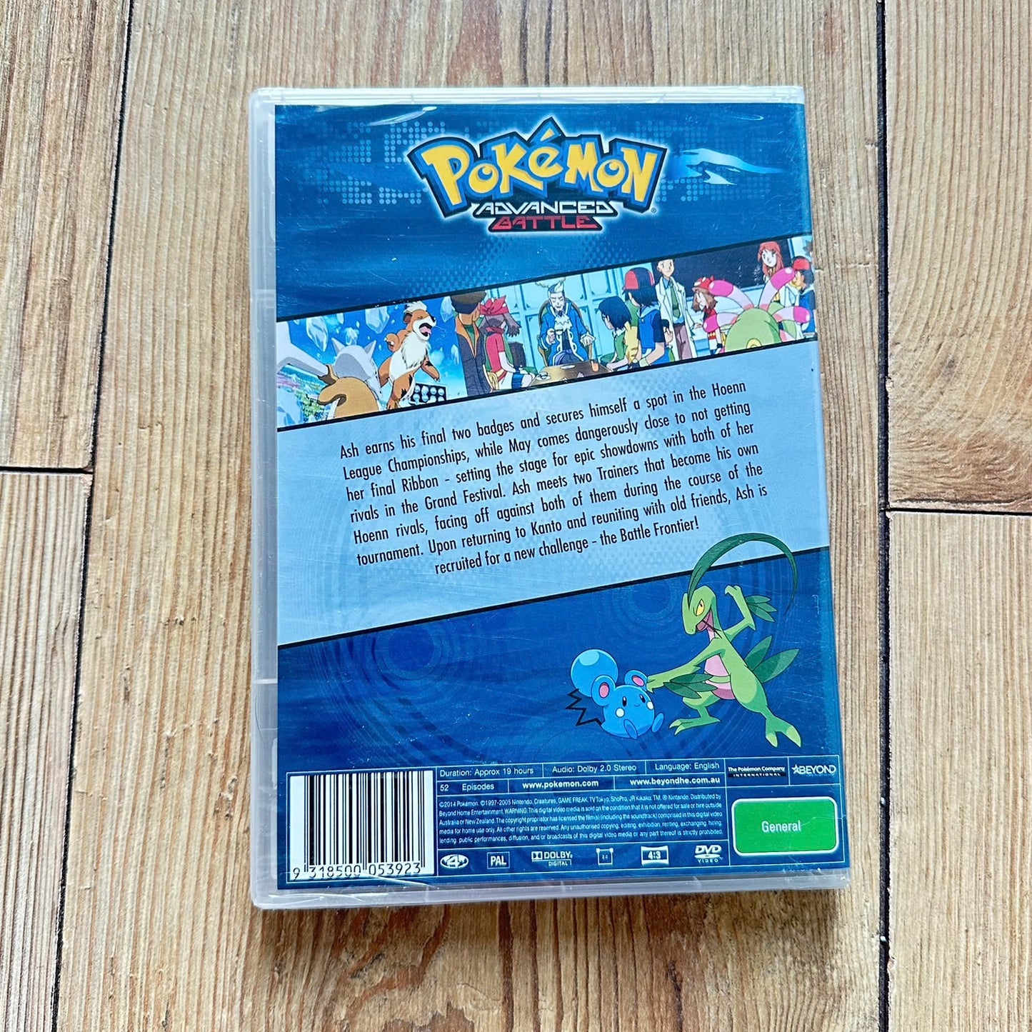 Pokemon - ADVANCED BATTLE - Ny i plast !