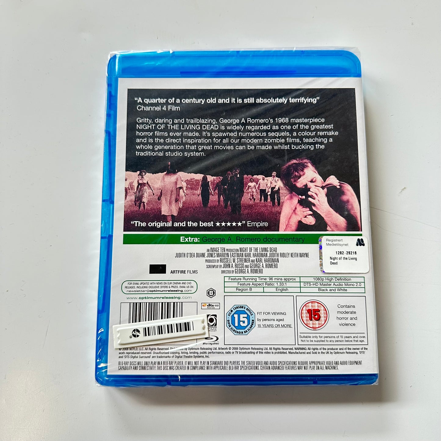 Night of the living dead (Blu-ray) - Ny i plast !