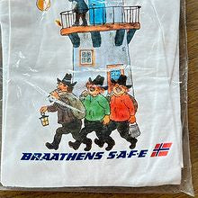 BRAATHENS SAFE - SOMMERFLYET - T-shirt - Ny og uåpnet