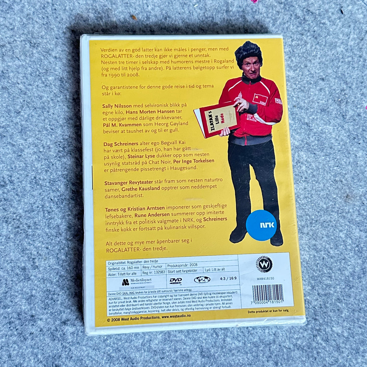Rogalatter den tredje - 30 Klassiske Revyer (DVD) - Ny i plast!