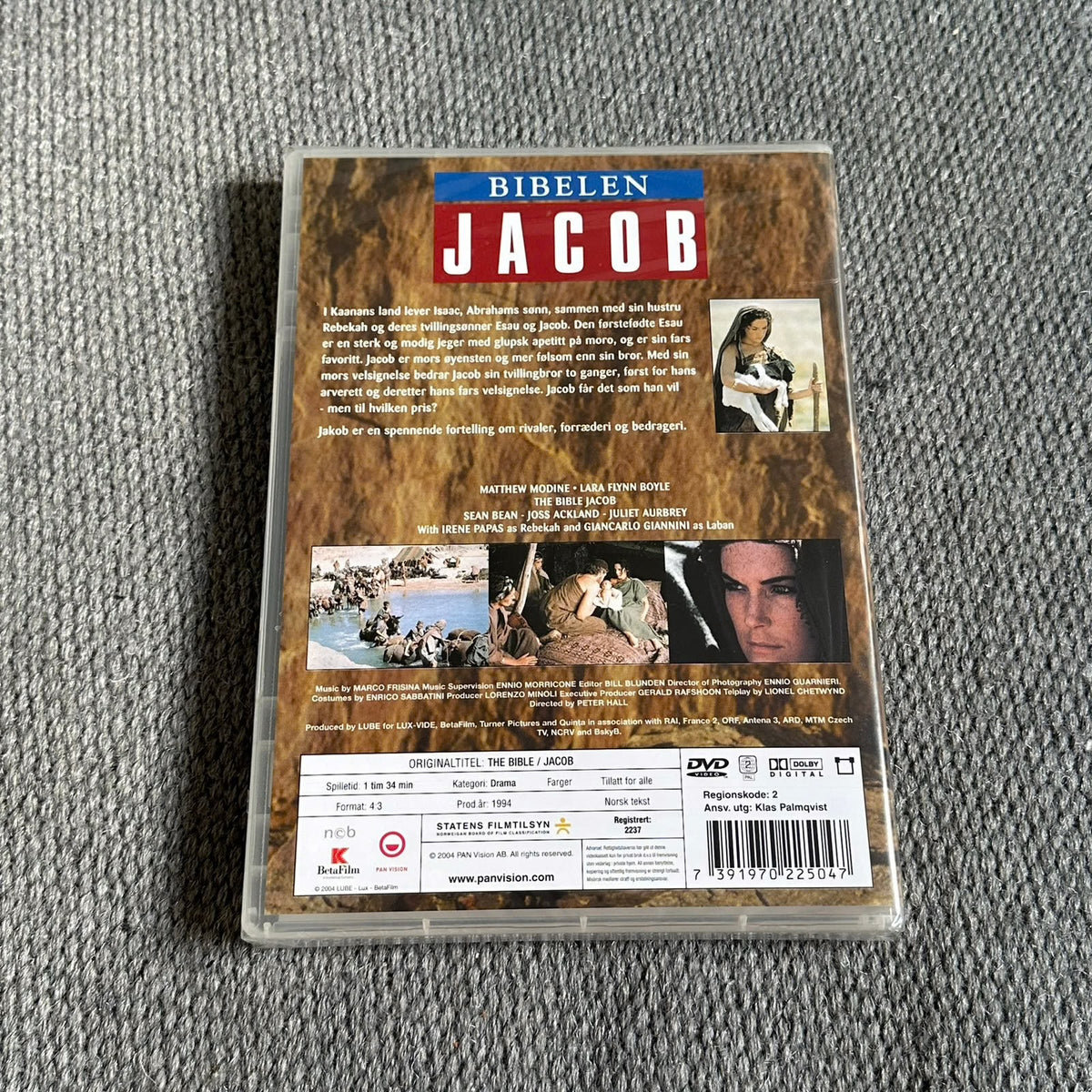 BIBELEN: JACOB (DVD) - Ny i plast !