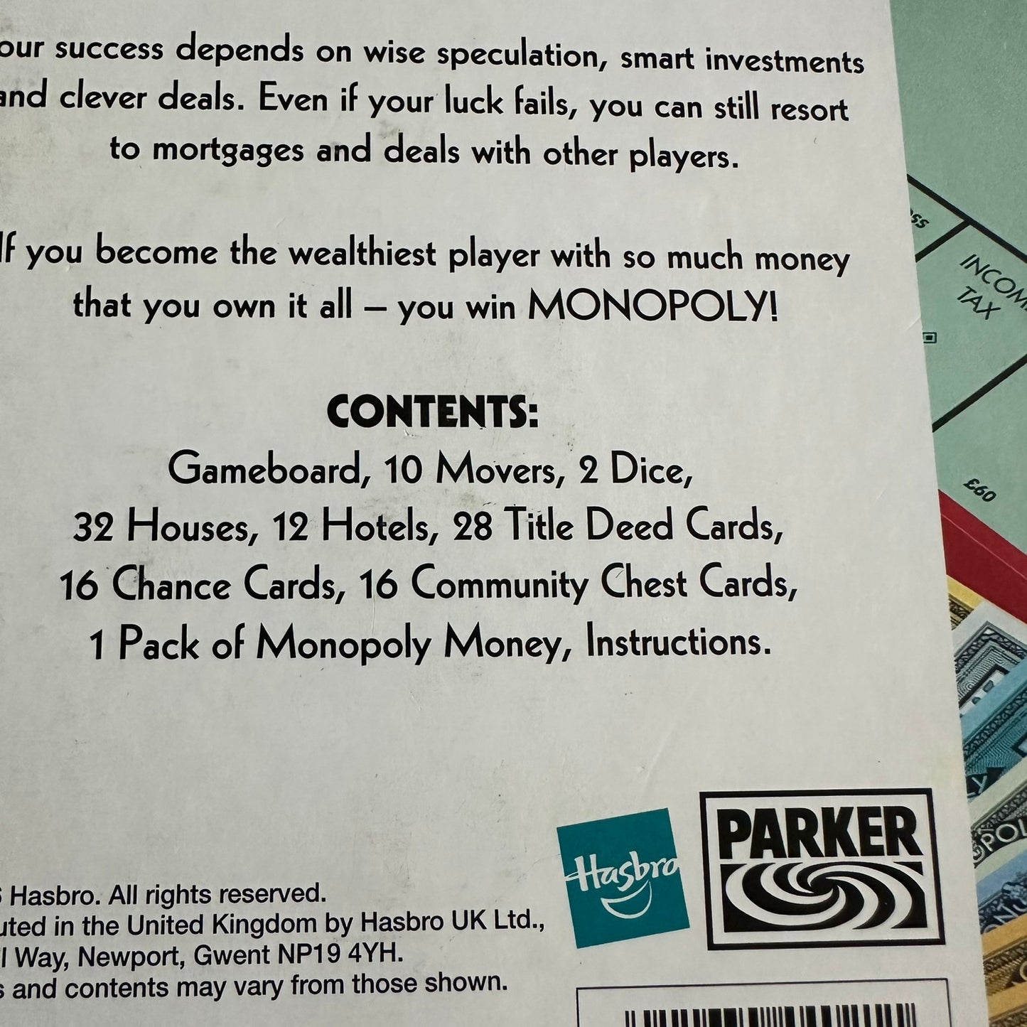 MONOPOLY med gater i London (2006)