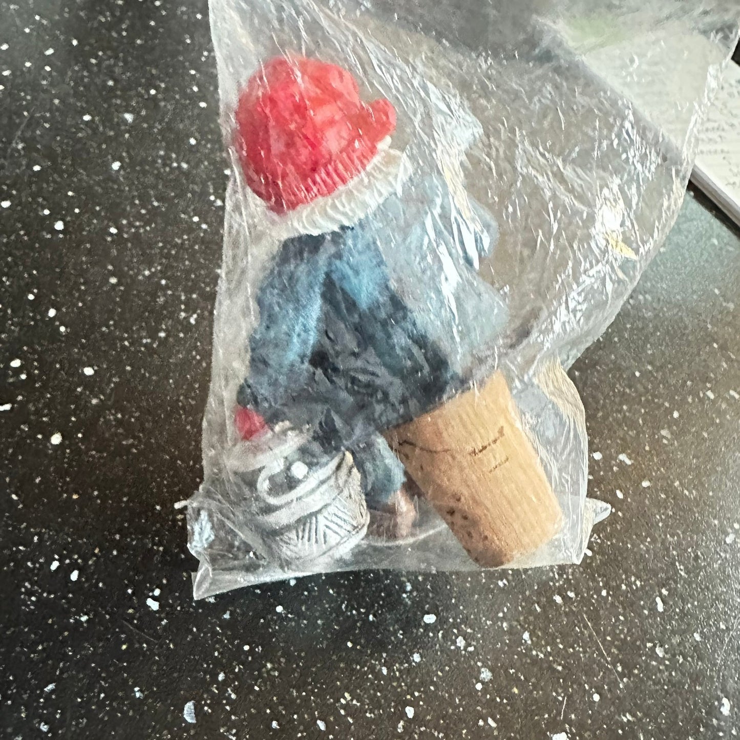 Vintage HEDLUND Nisse flaskekork - Ny og uåpnet