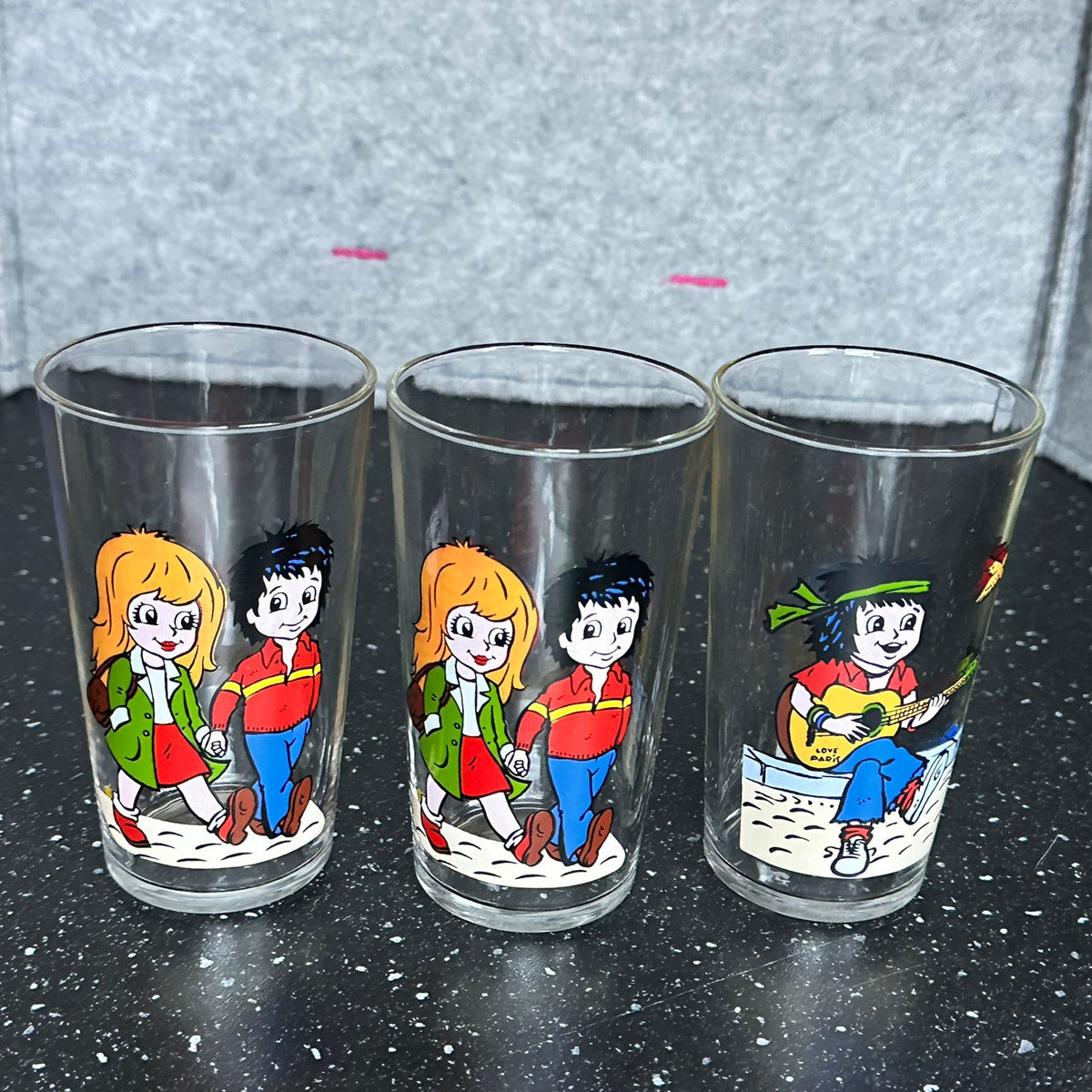 Vintage drikkeglass