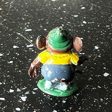 Vintage Gus fra Askepott 
Håndmalt figur i original esken fra 1961