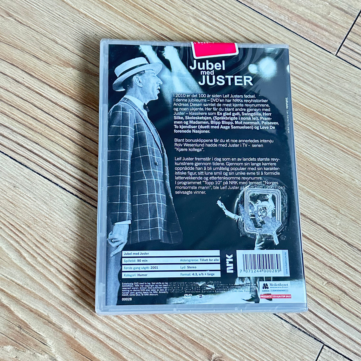 Jubel med Juster (DVD) - Ny i plast!