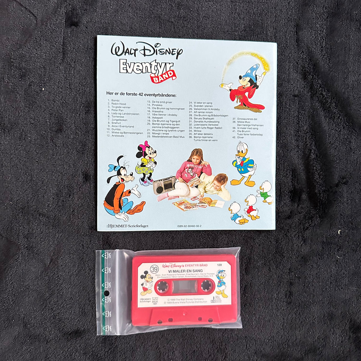39 Disney EventyrBånd - Vi maler med sang