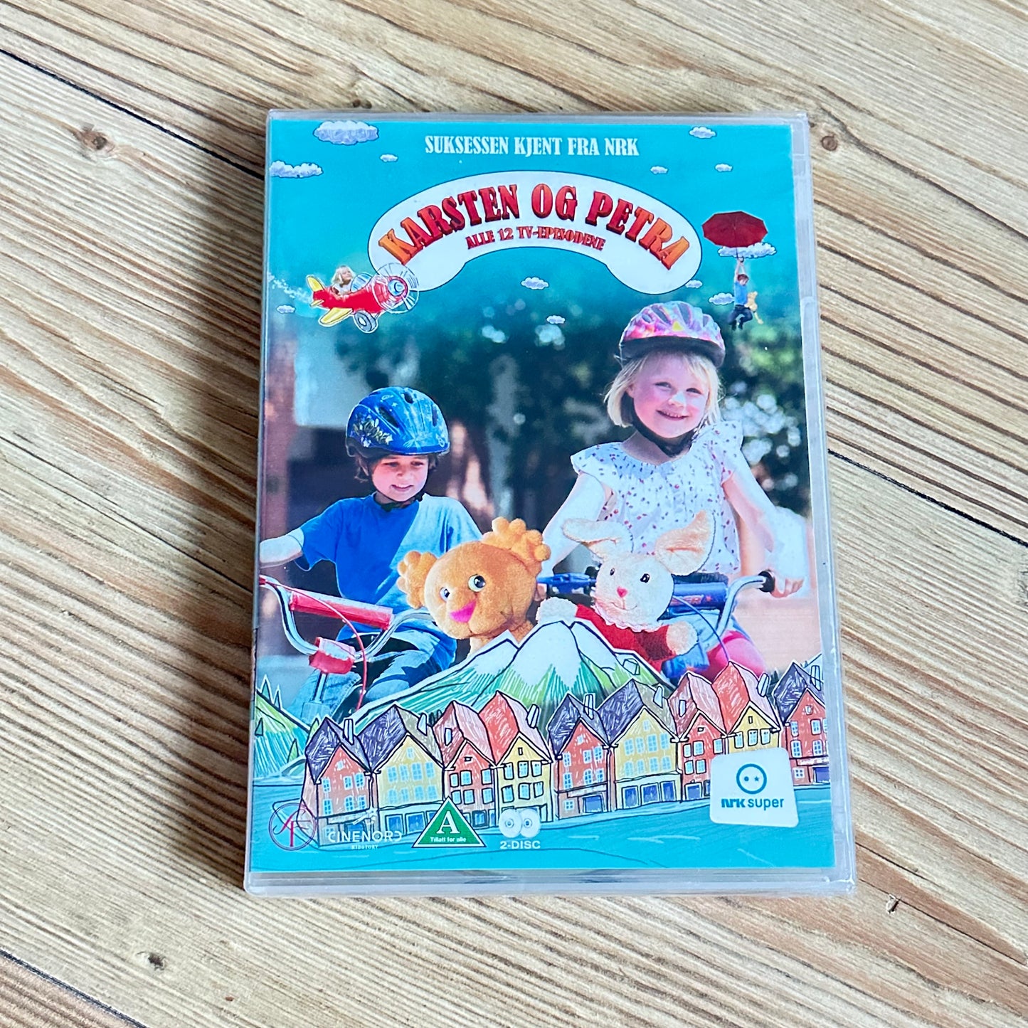 Karsten og Petra - Alle 12 TV-episodene (DVD) - Ny i plast!