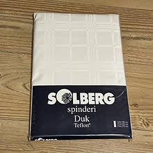 Ny hvit Damaskduk teflon fra Solberg spinderi