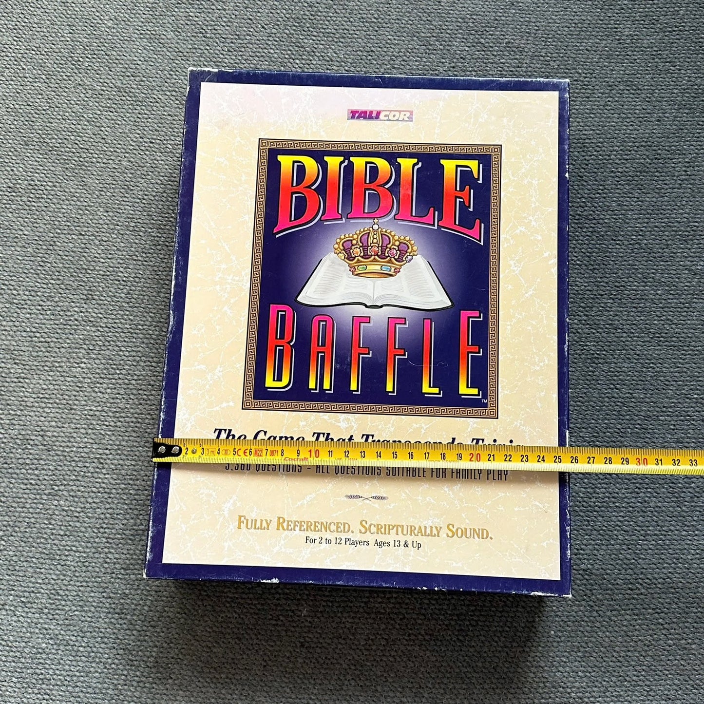 BIBLE BAFFLE (brettspill om Bibelen) fra 1996