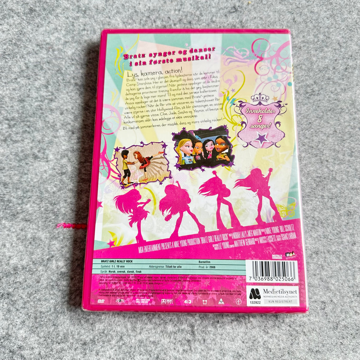 BRATZ - Girlz really rock (DVD) Ny i plast