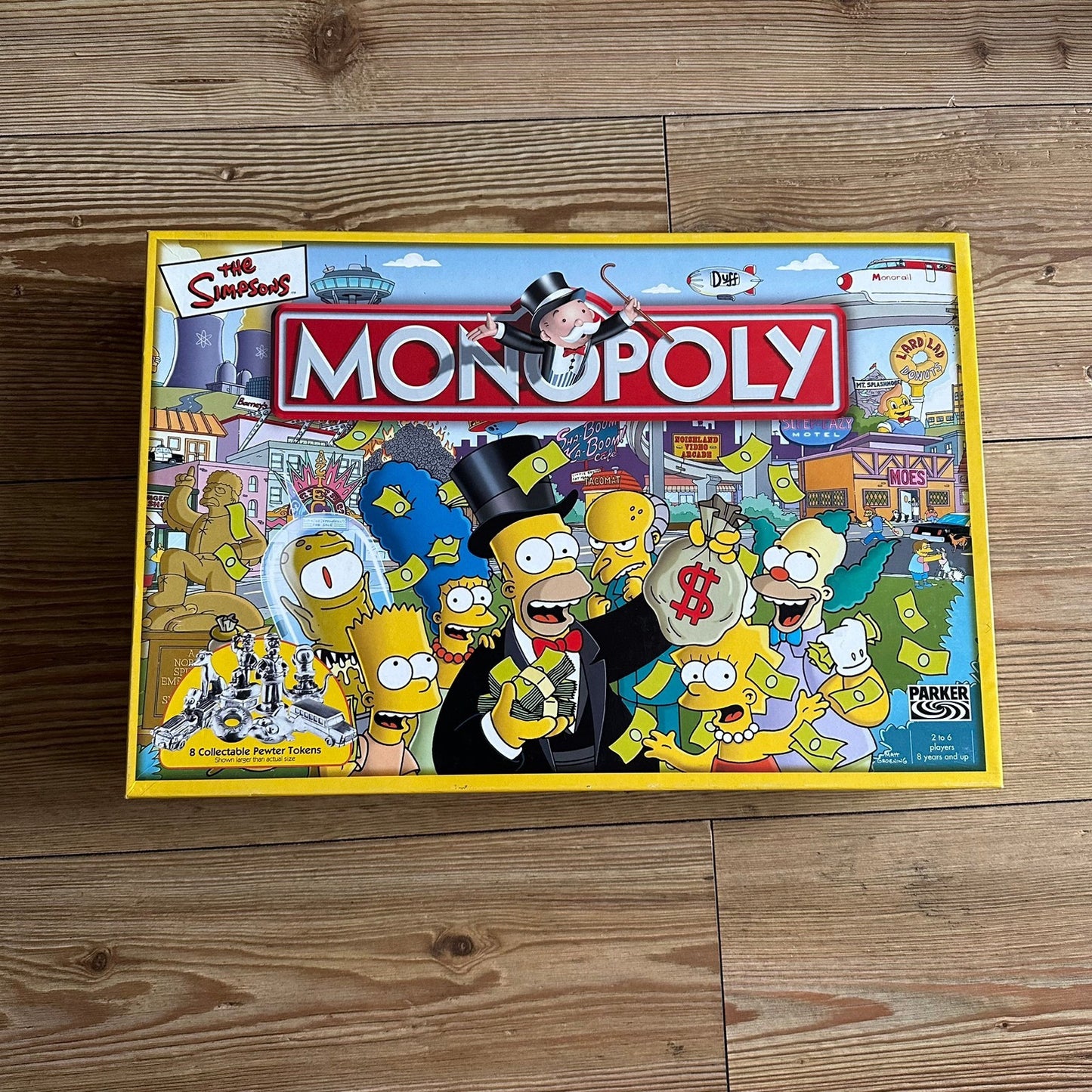 The Simpsons MONOPOLY (fra 2003)