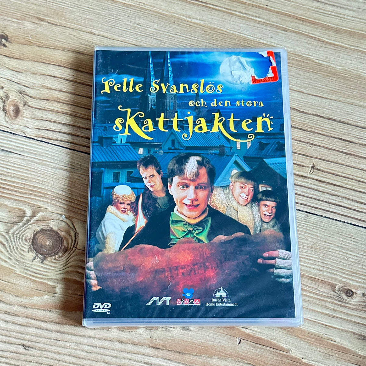 Pelle Svanslös och den stora kattjakten (DVD) Ny i plast