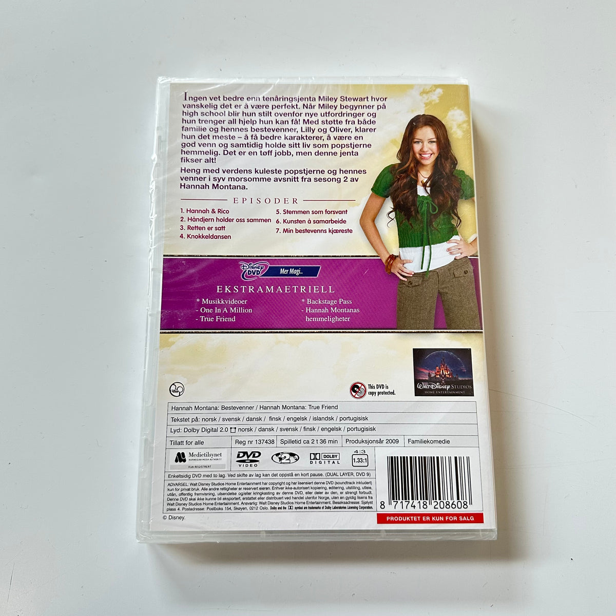 Hannah Montana - Bestevenner. sesong 2 vol. 1 (DVD) - Ny i plast!