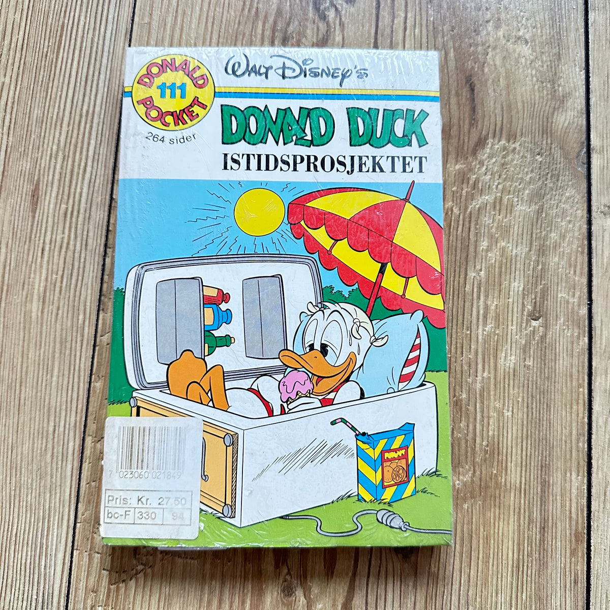 Donald Duck POCKET nr. 111 - Istidsprosjektet (Ny i plast)