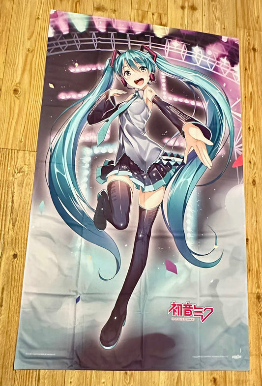 Tekstil Poster - HATSUNE MIKU (98 x 160cm) - Som ny !