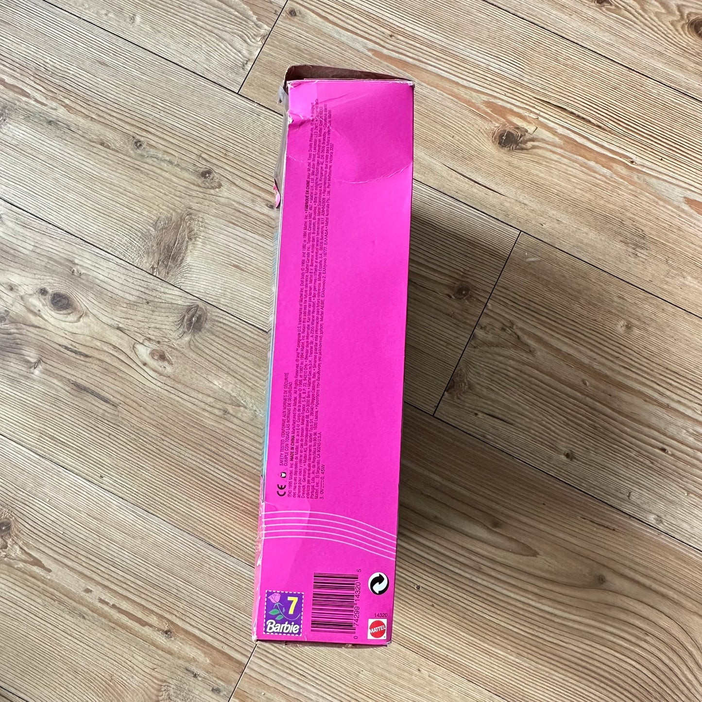 Vintage Barbie i original eske fra 1995