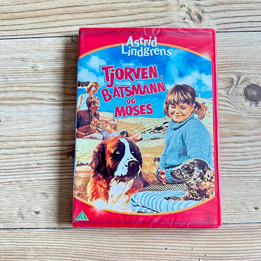 Tjorven, Båtsman og Moses (DVD) - Ny i plast!
