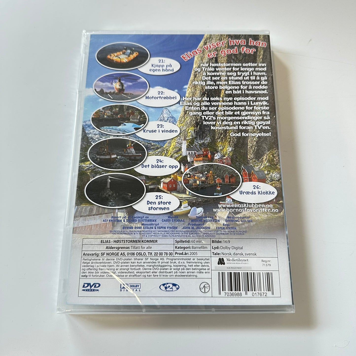 ELIAS - Høststormen kommer (DVD) - Ny i plast !