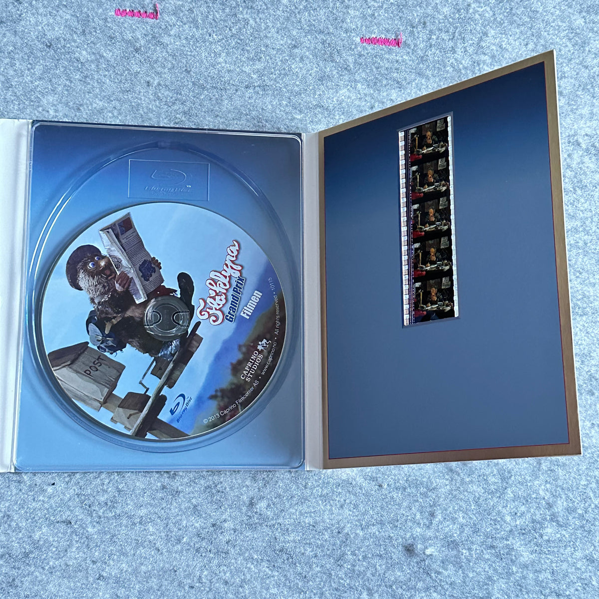 Flåklypa Grand Prix (Limited Edition) 2 disk utgave, Blu-ray + DVD (Som ny !)