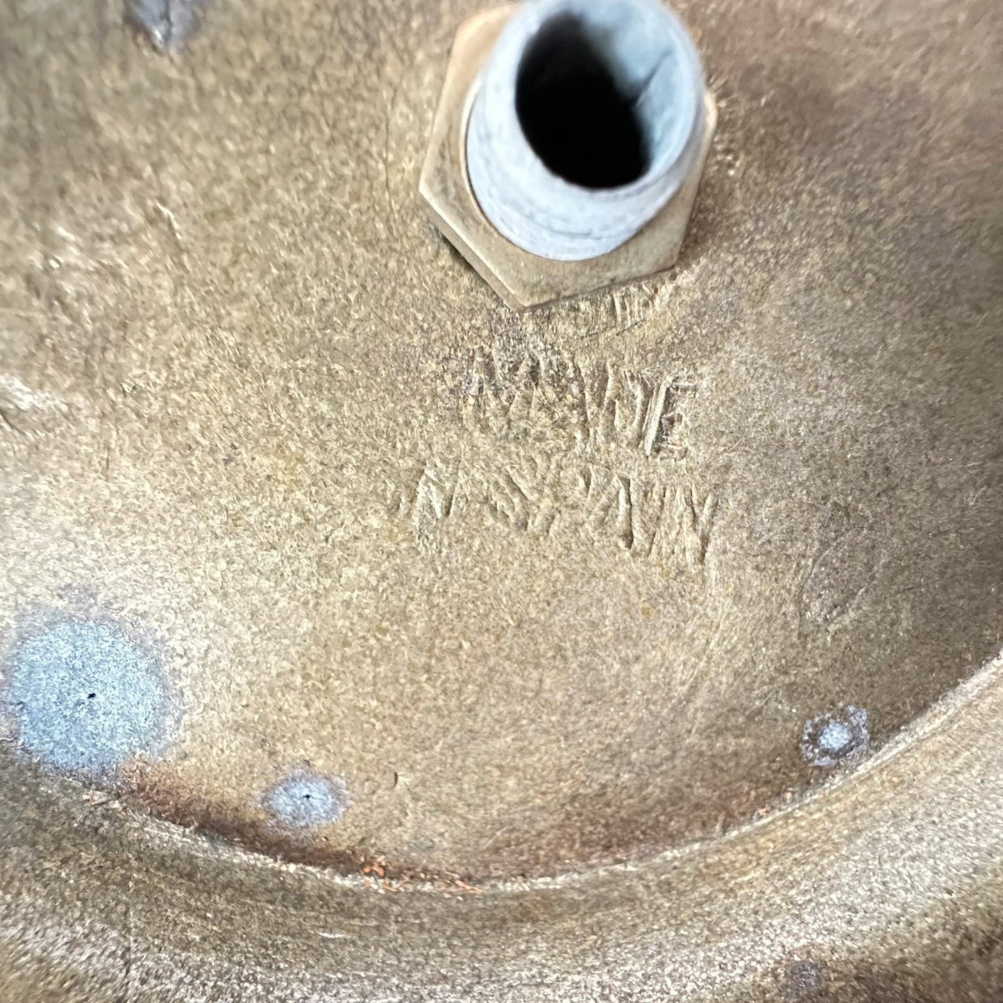 Gammel bordlampe fra ca 1950-tallet