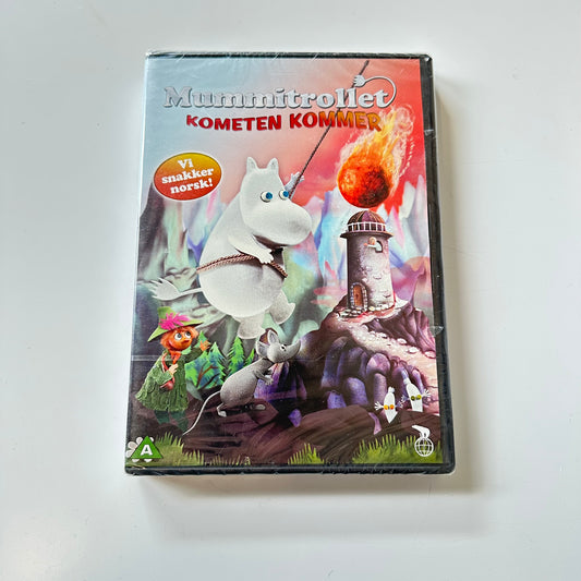 Mummitrollet Kometen kommer (DVD) - Ny i plast !