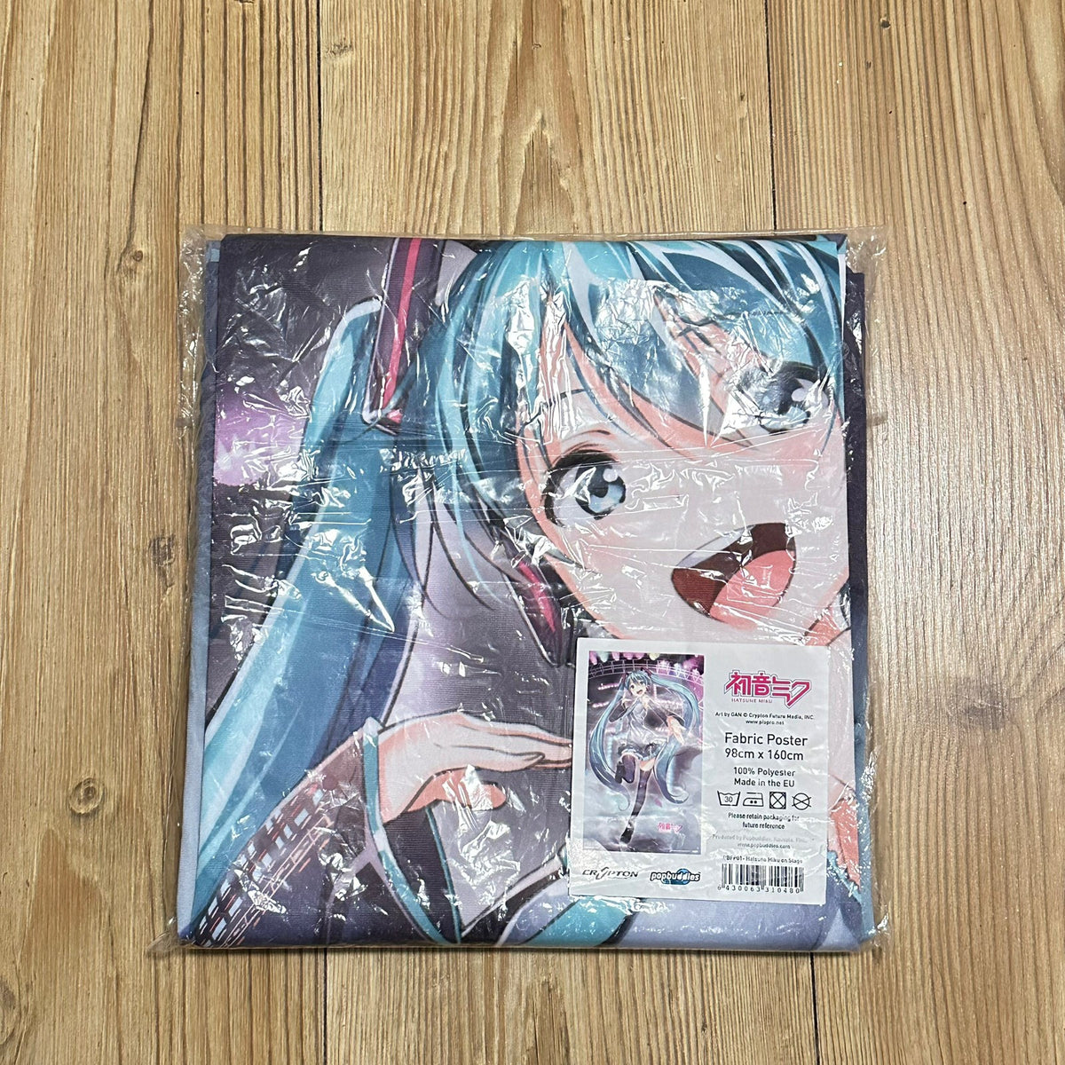 Tekstil Poster - HATSUNE MIKU (98 x 160cm) - Som ny !