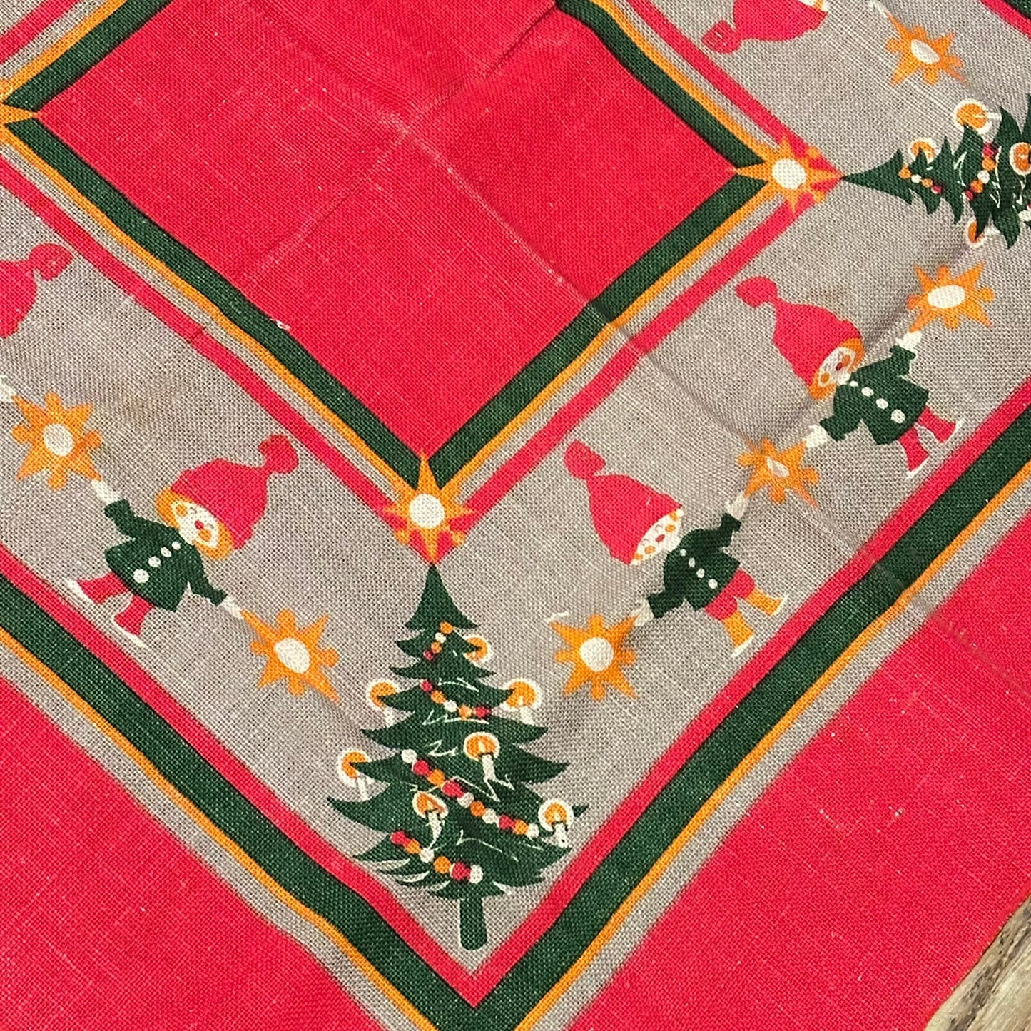 Stilig juleduk - vintage