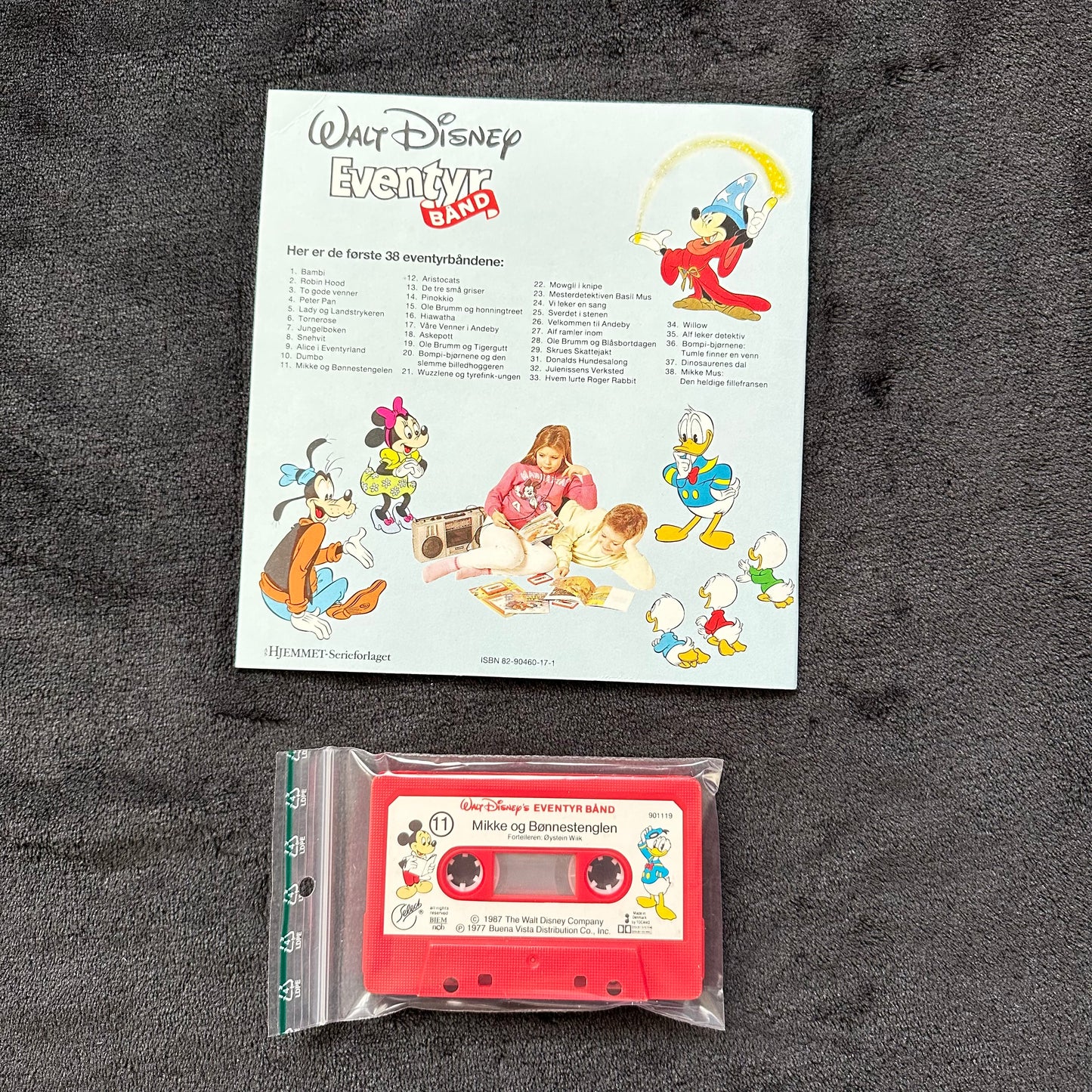 11 Disney Eventyrbånd - Mikke og bønnestengelen
