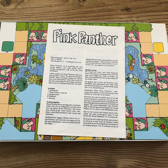 PINK PANTHER / ROSA PANTEREN (brettspillet fra 1984)