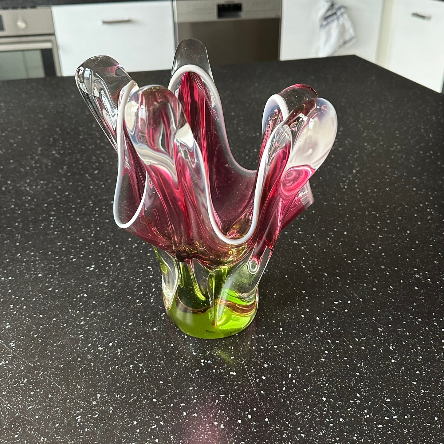 Josef Hospodka bohemia krystall vase fra 1960-tallet