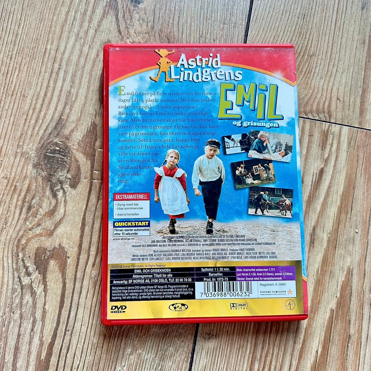 Emil og grisungen (DVD)