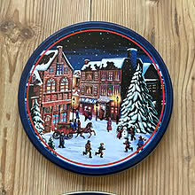 Vintage komfyrlokk / komfyrdeksel / plateskjulere til jul
