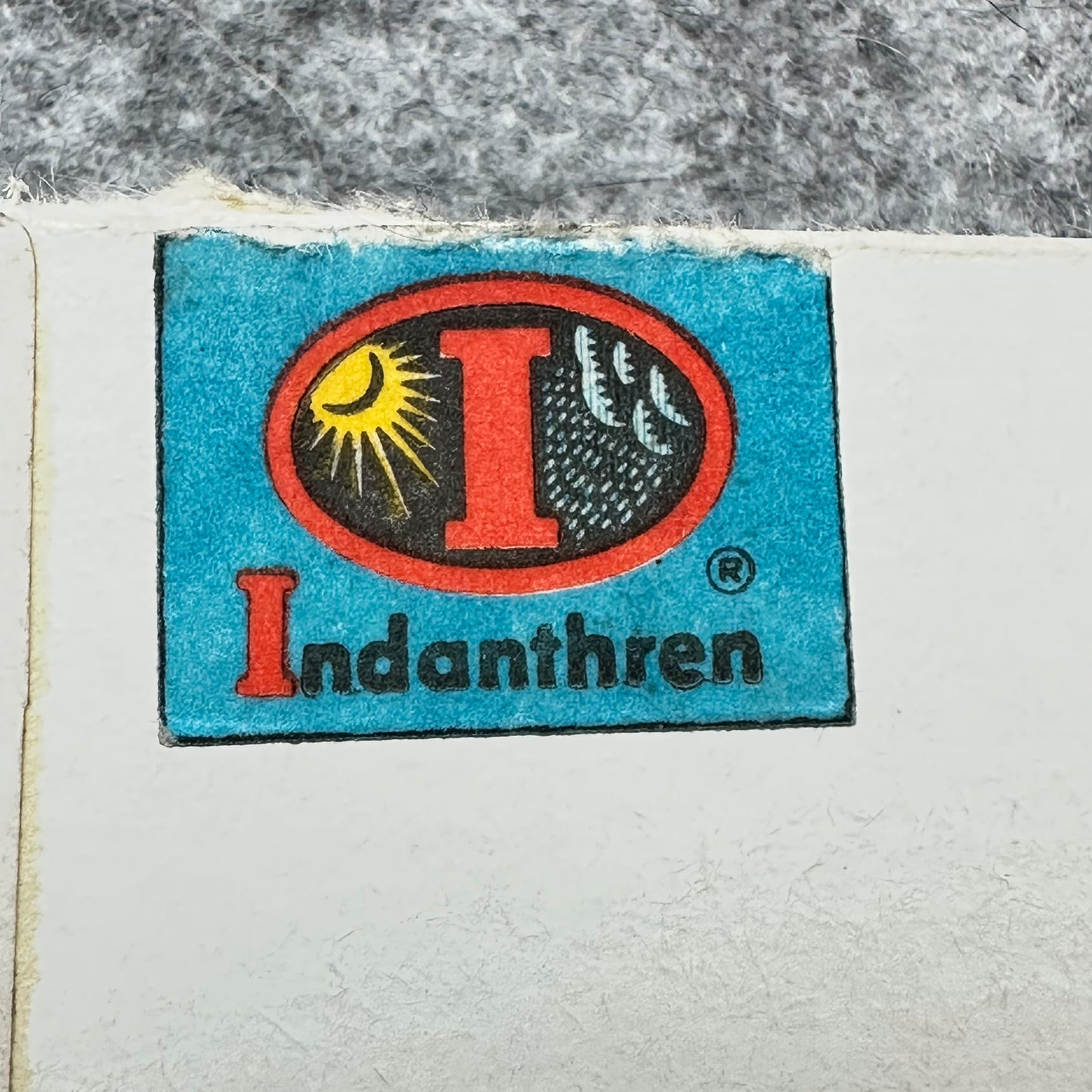 Vintage dekorasjons bånd / Pyntebånd i tekstil til barn fra 1950-tallet