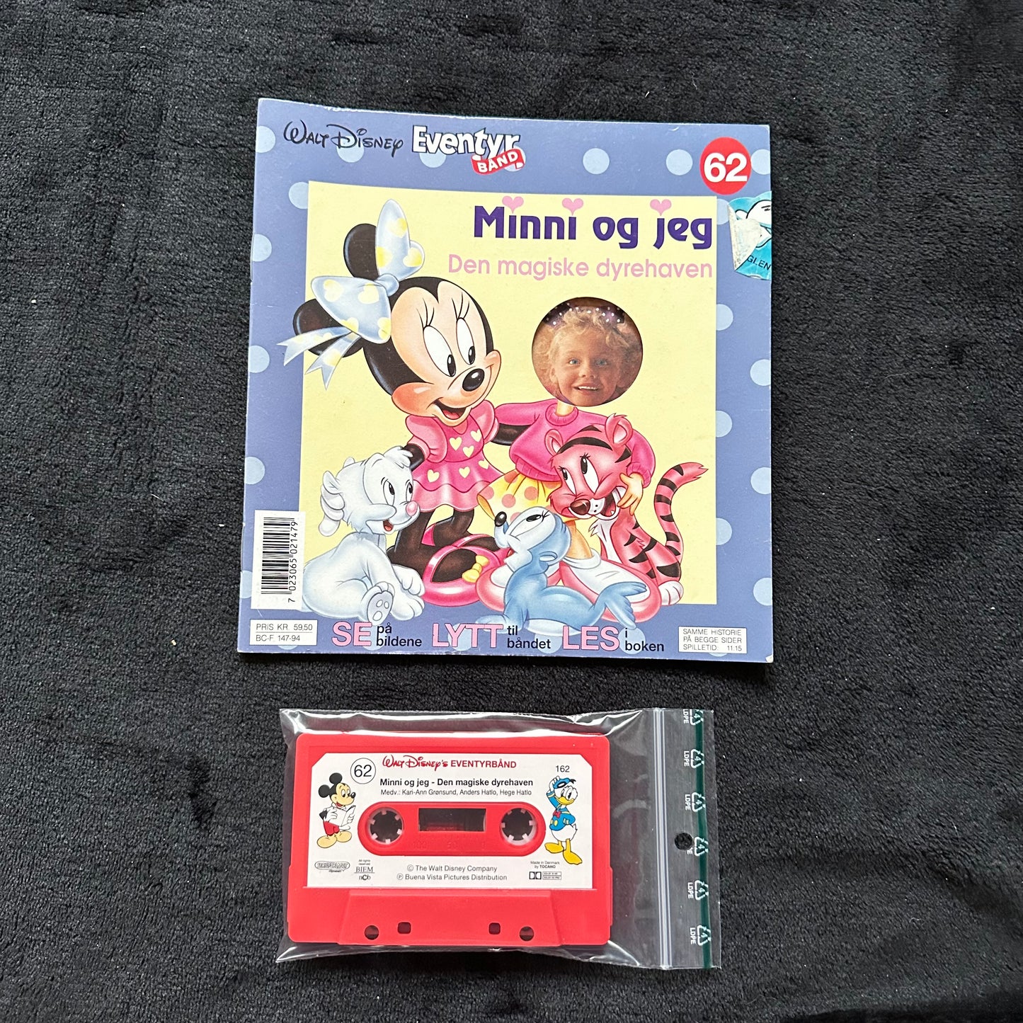 62 Disney Eventyrbånd - Minni og Jeg - Den magiske dyrehaven
