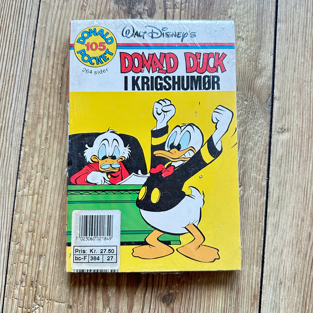 Donald Duck POCKET nr.105 - Donald på Krigshumør

- Ny i plast