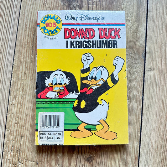 Donald Duck POCKET nr.105 - Donald på Krigshumør

- Ny i plast