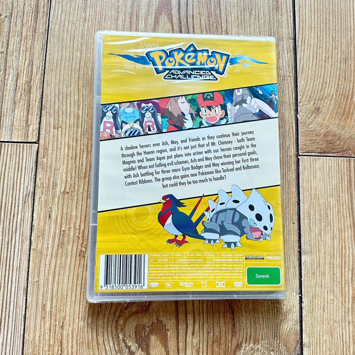 Pokemon - ADVANCED CHALLENGE - Ny i plast !
