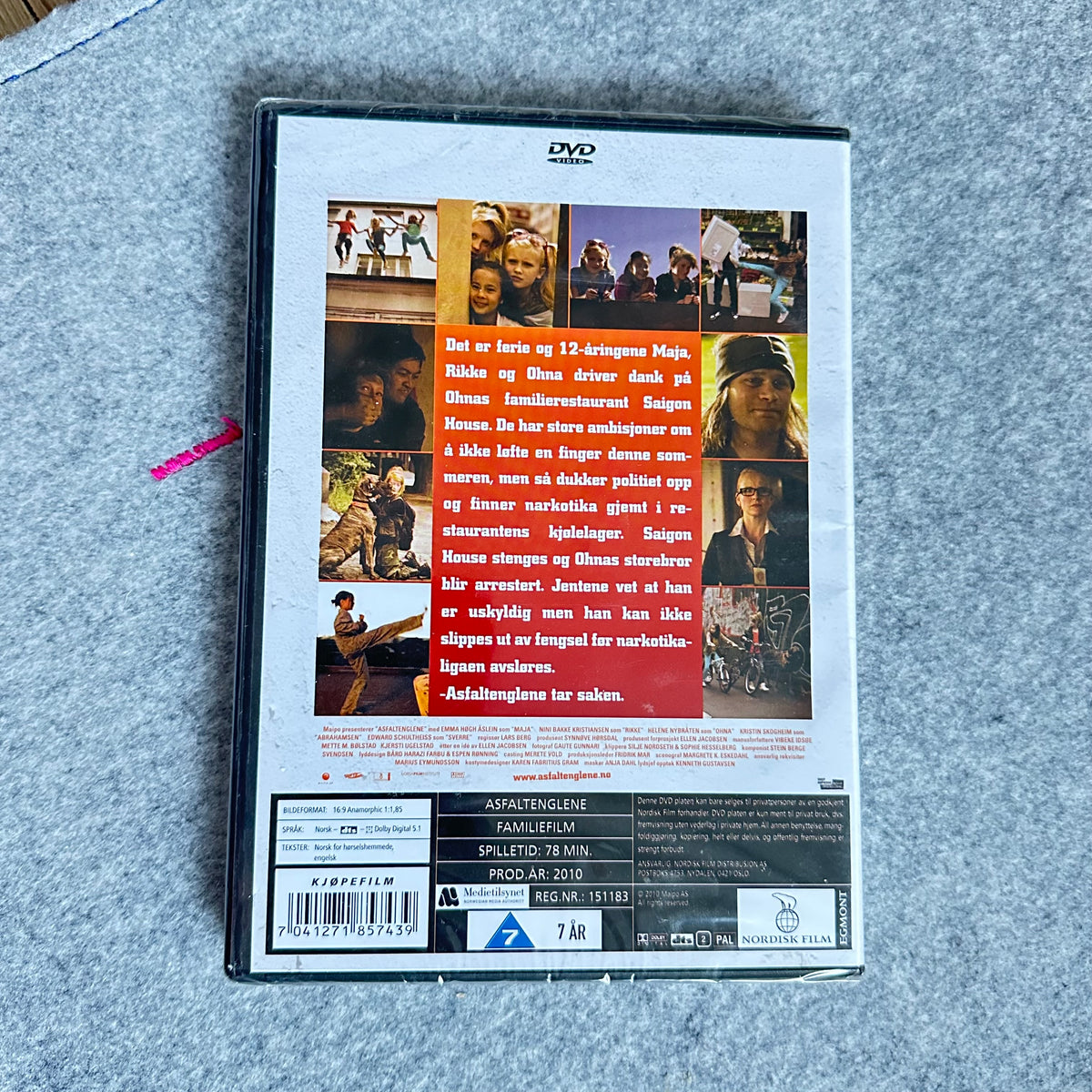 Asfalt Englene (DVD) Ny i plast