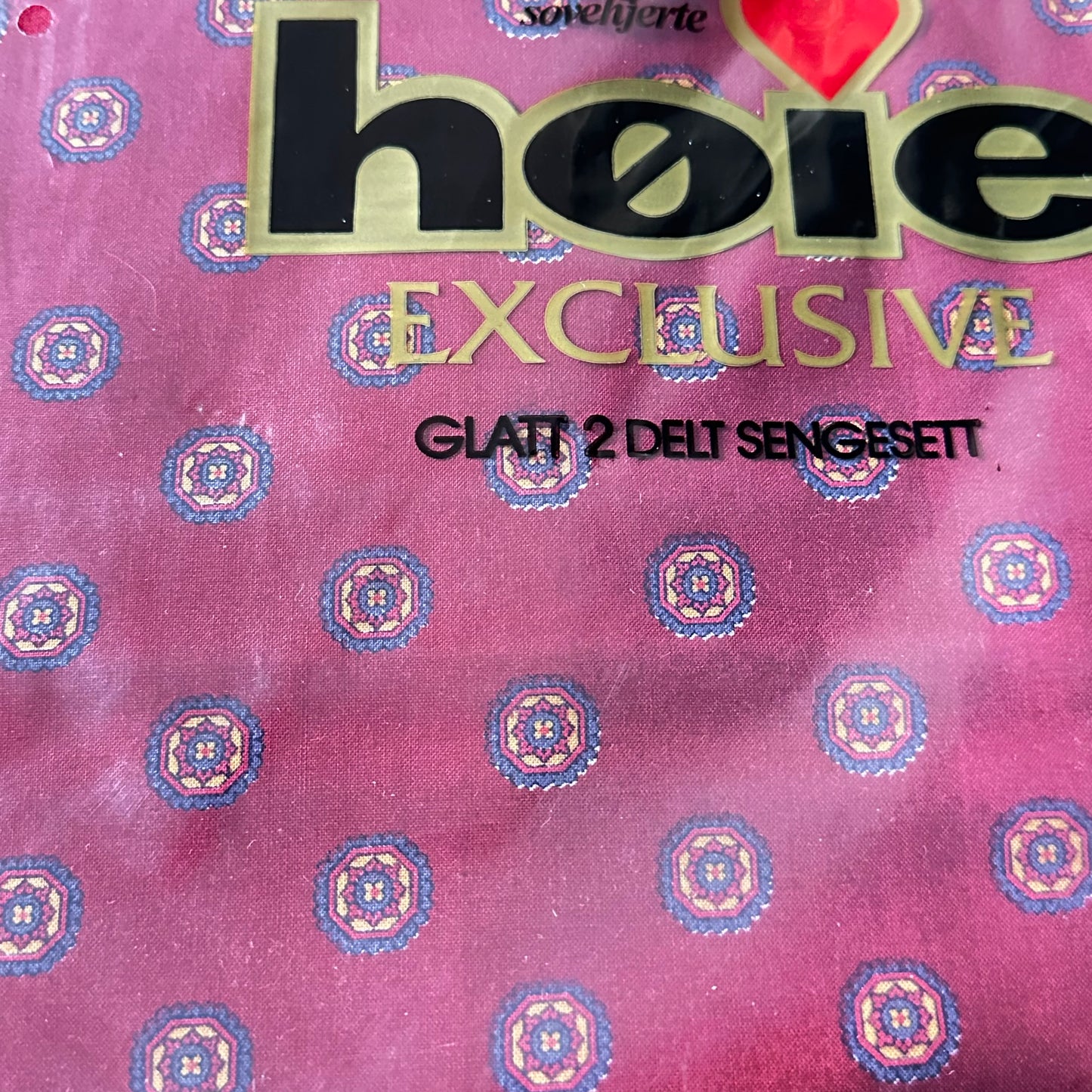 HØiE EXCLUSIVE 2-delt Glatt sengesett (2 sett) - Uåpnet !