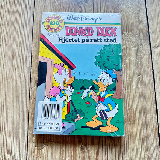 Donald Duck POCKET nr. 130 - Hjertet på rett sted (Ny)