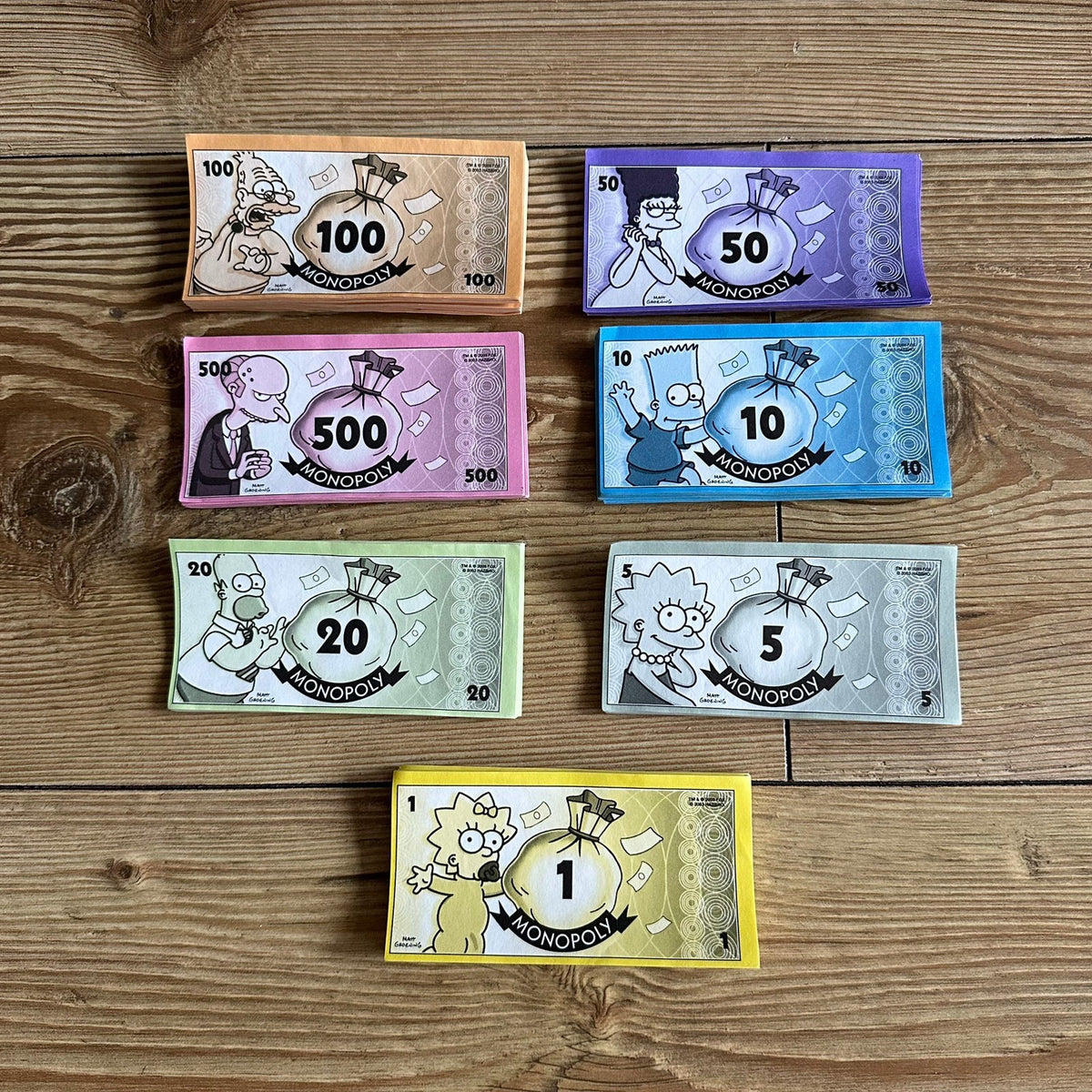 The Simpsons MONOPOLY (fra 2003)