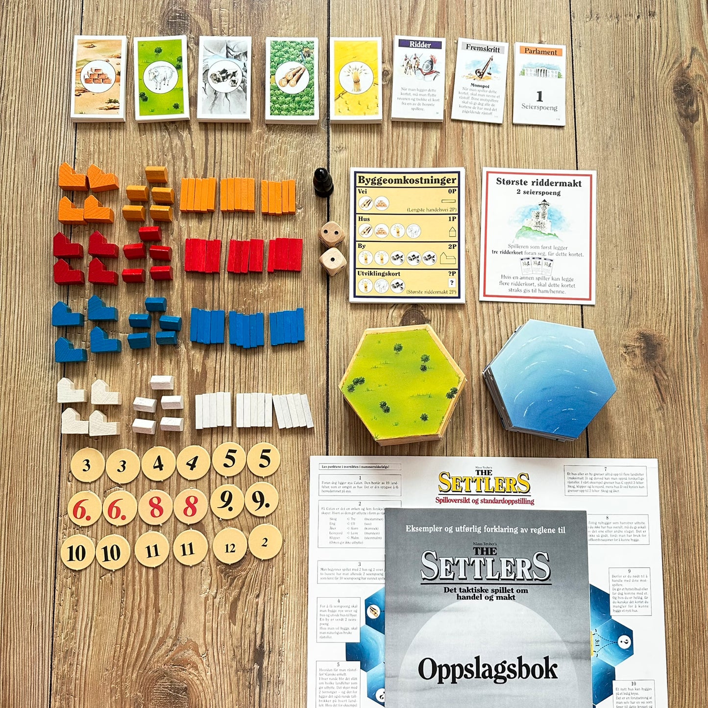 The Settlers fra Catan (1996) - Komplett og i flott stand !