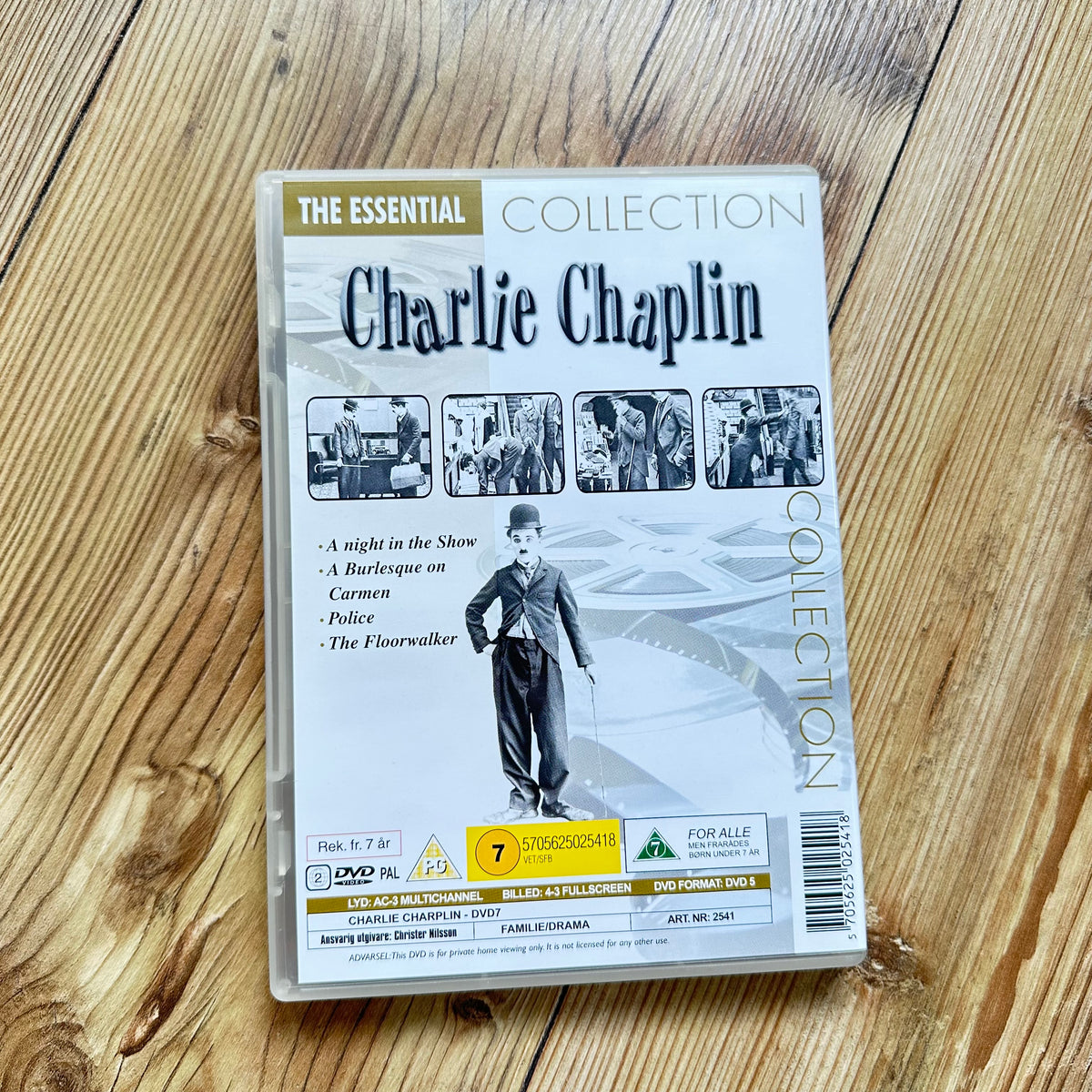 Charlie Chaplin The Essential Collection - samleboks (DVD)