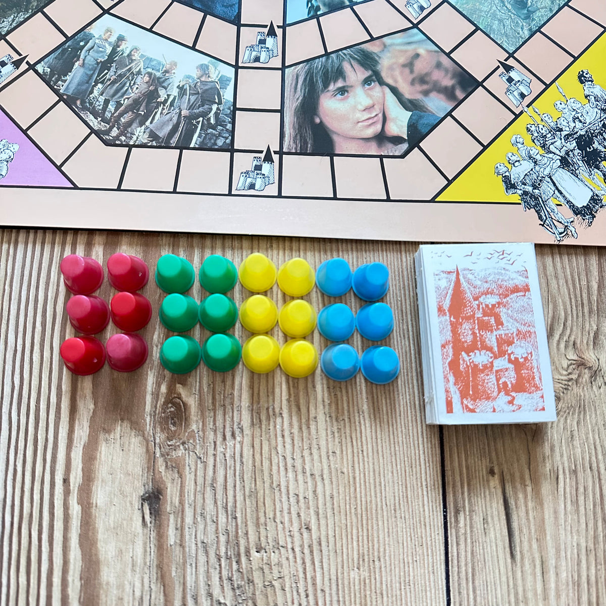Ronja Røverdatter brettspill fra 1985
