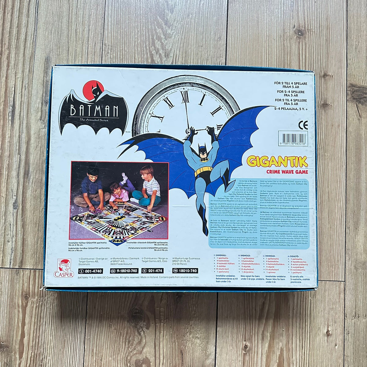 BATMAN The Animated Series - Gigantik Crime Wave Game (1995)