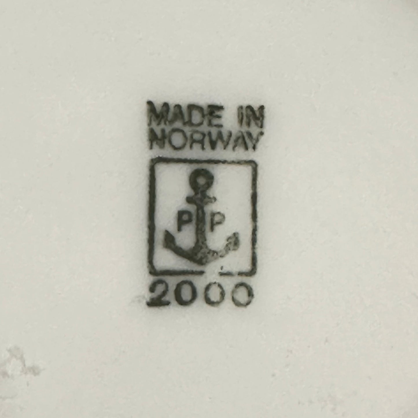 Serverings deler til Ocean Porsgrund Porselen servise