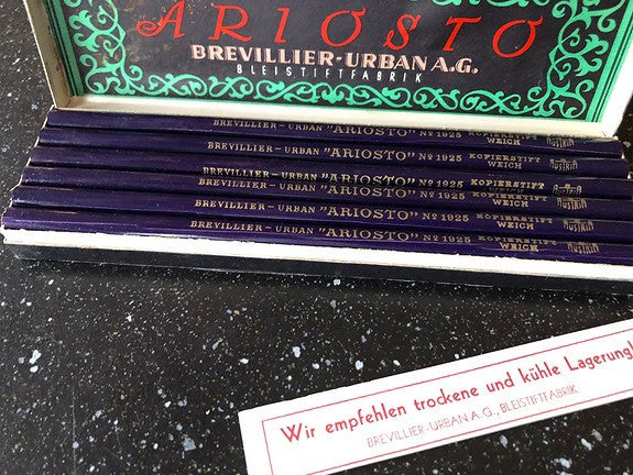 Antikke kvalitets blyanter - ARIOSTO Brevillier-Urban A.G. ” 1925