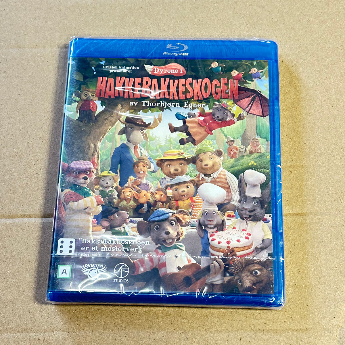 Dyrene i Hakkebakkeskogen (Blu-ray) - Ny i plast !